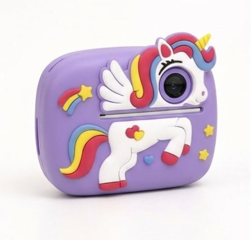 Kids Instant Print Camera – Unicorn & Dinosaur Design | The Gift Fairy