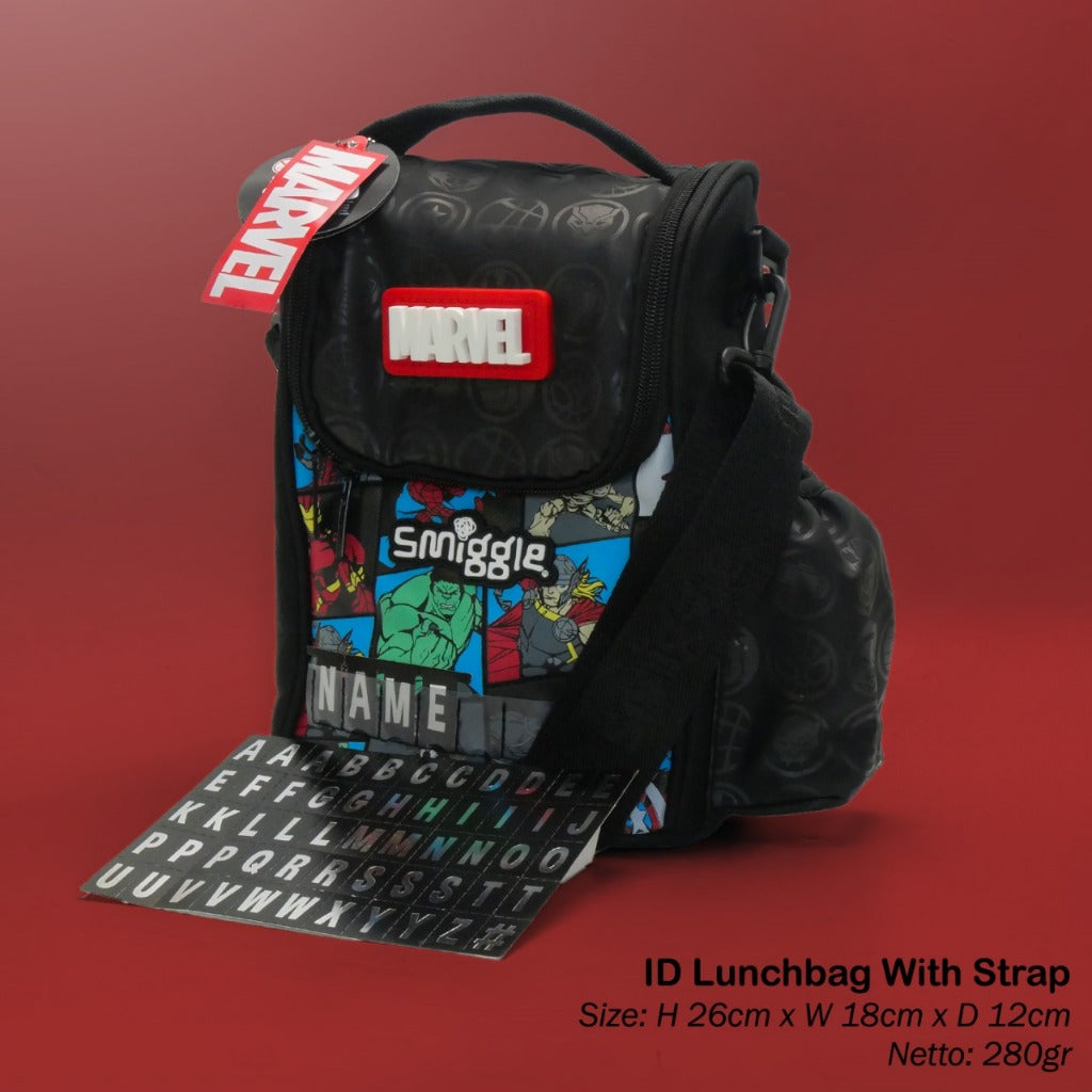 Smiggle Marvel Spiderman Insulated Lunch Bag