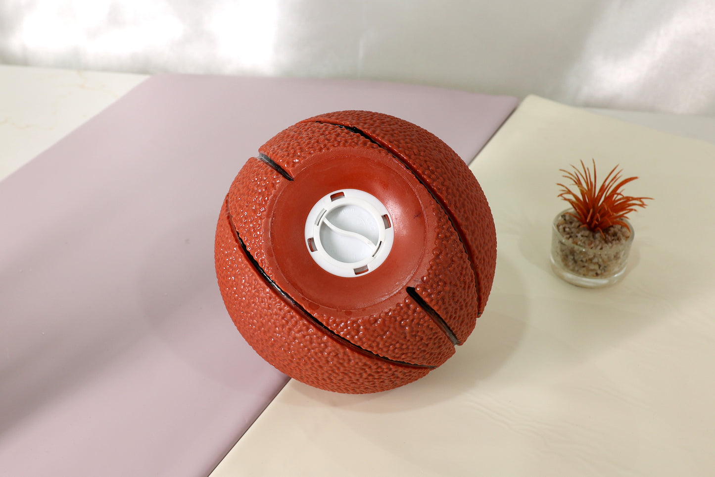 Basketball Piggy Bank – Plastic Sports Coin Saver
