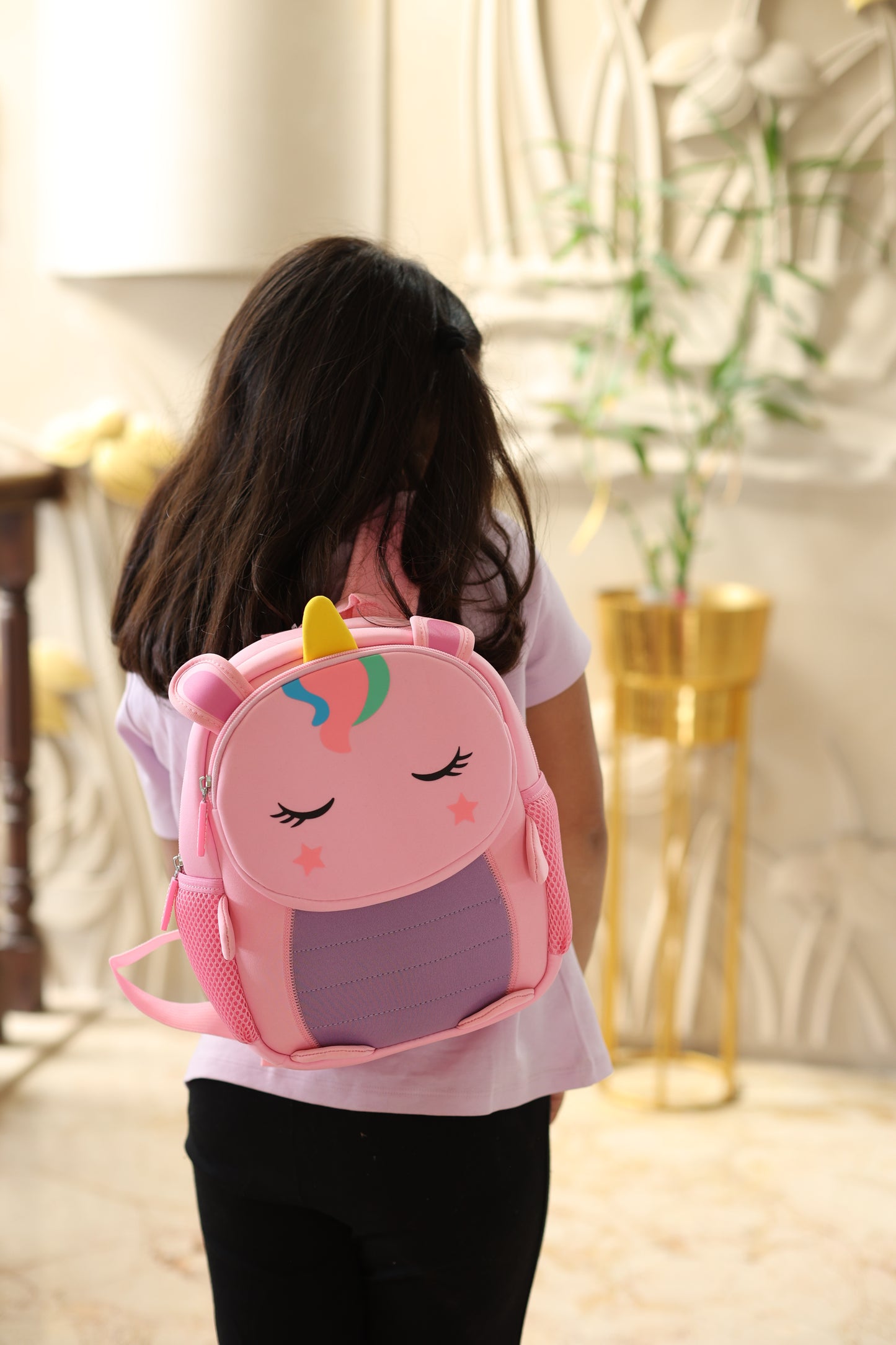 Unicorn Soft Plush Pre-School Backpack for Kids