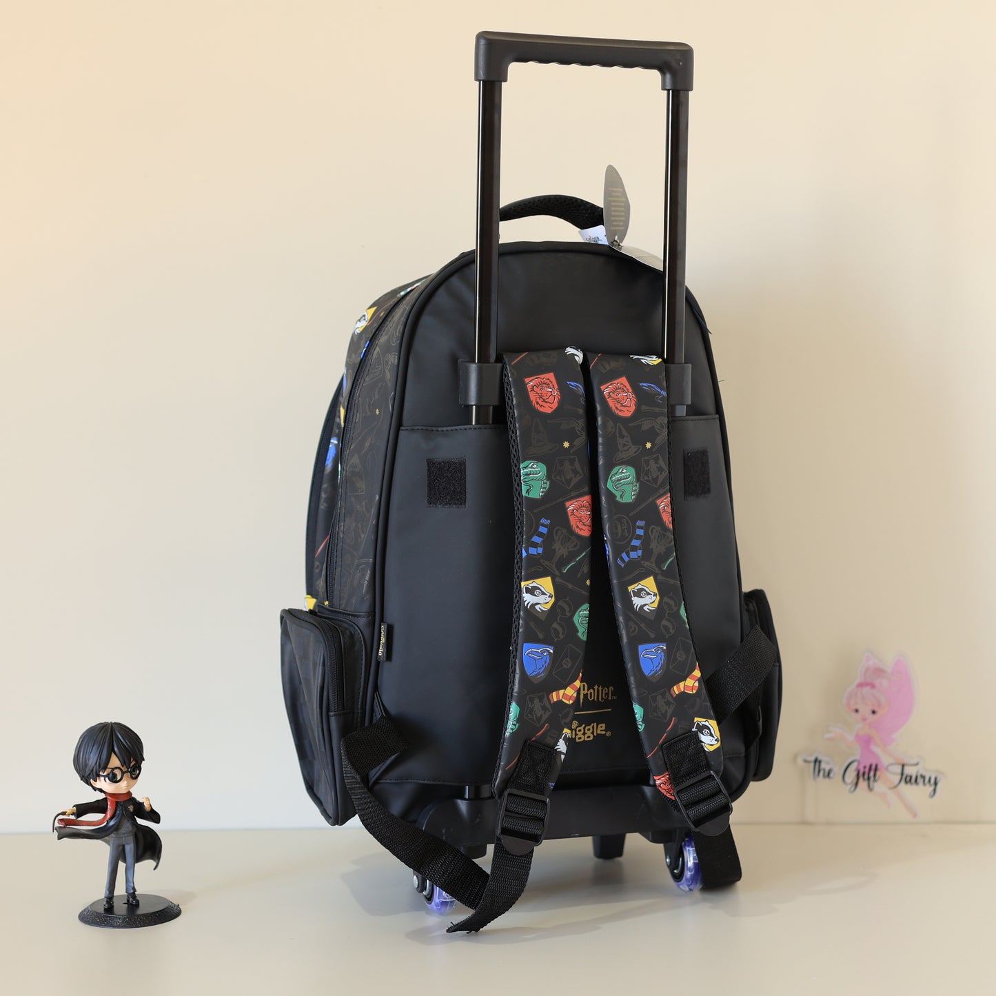 Smiggle Harry Potter 18” Trolley School Bag with Lunch Bag Combo