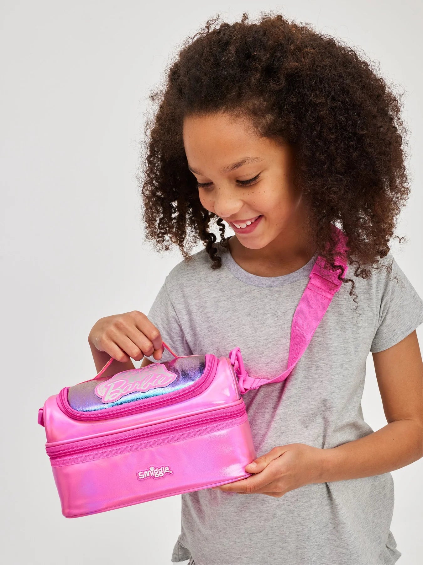 Smiggle Barbie Shimmer Lunch Bag