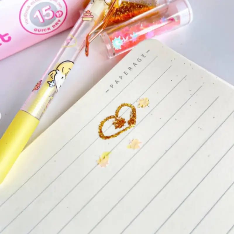 Precision Glue Pen with Glitter & Sequin Vials – DIY Craft Set