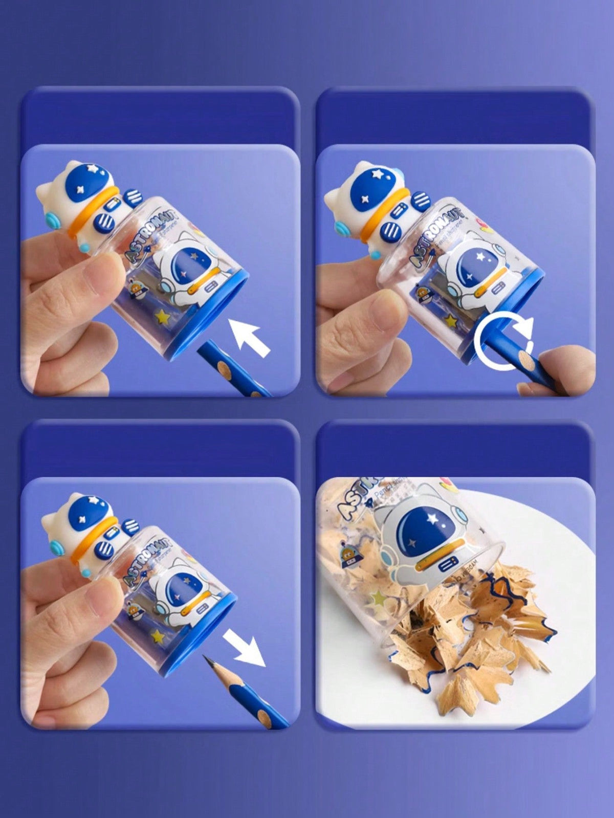 Cute Astronaut Pencil Sharpener