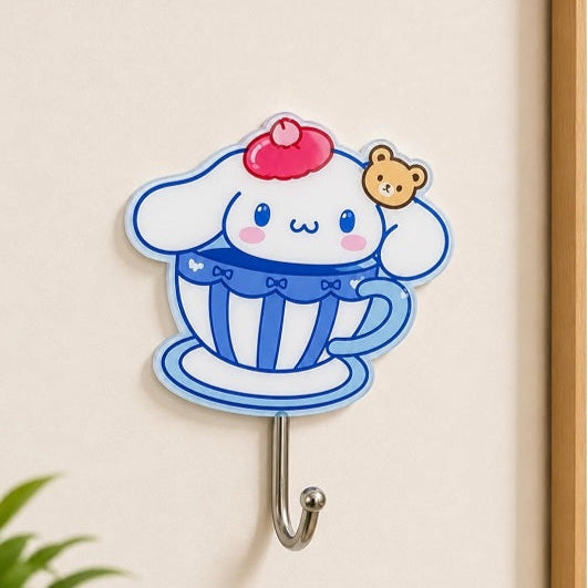 Cute Cartoon Wall Hook – Decorative Character Wall Hanger