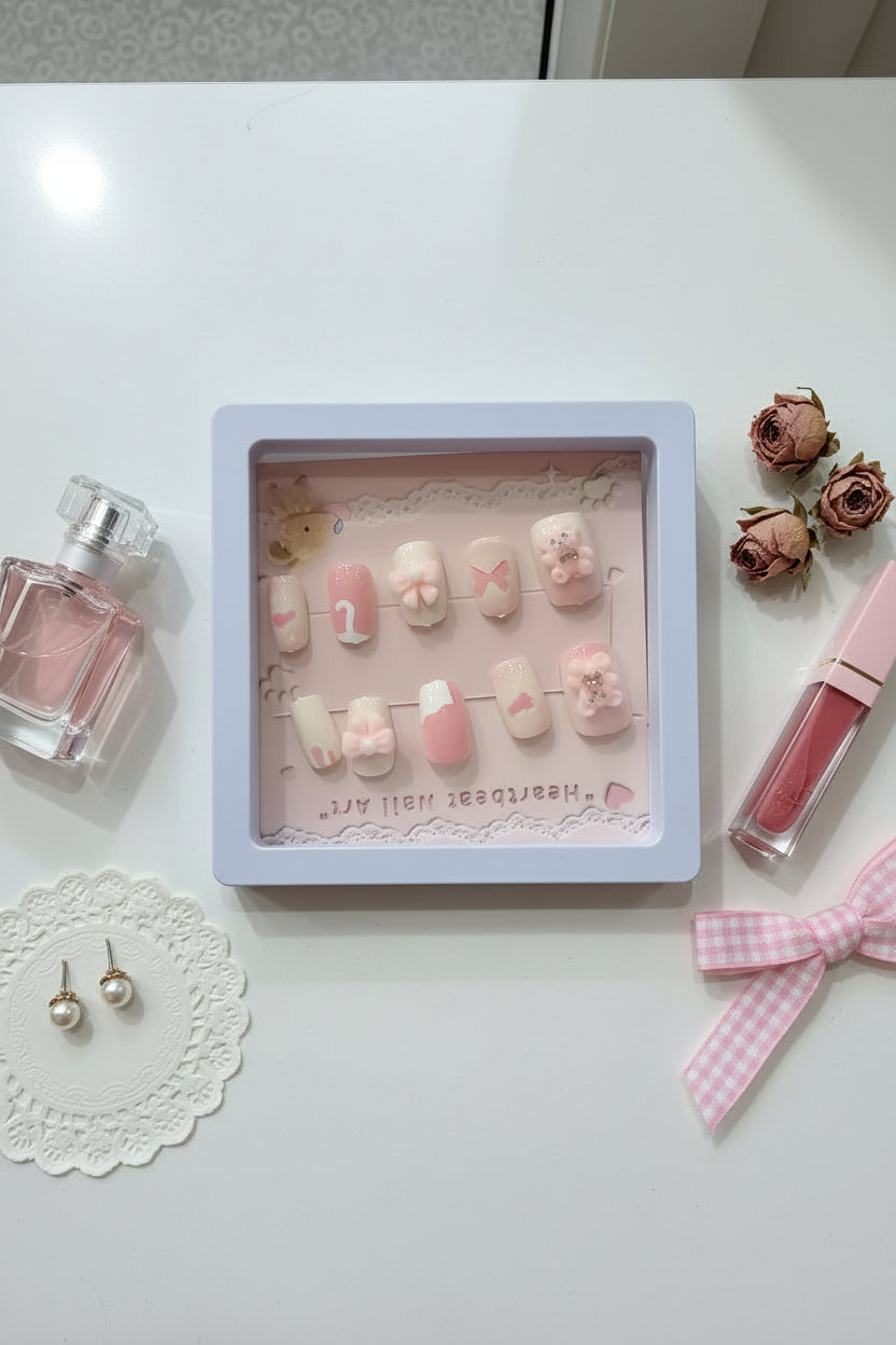Aesthetic Press-On Nails for Kids.