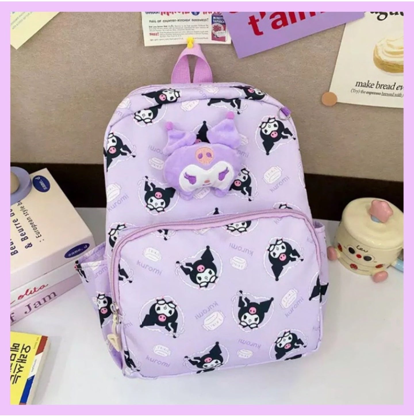 Sanrio Character Preschool Backpack – Lightweight 12*10" Kids Bag