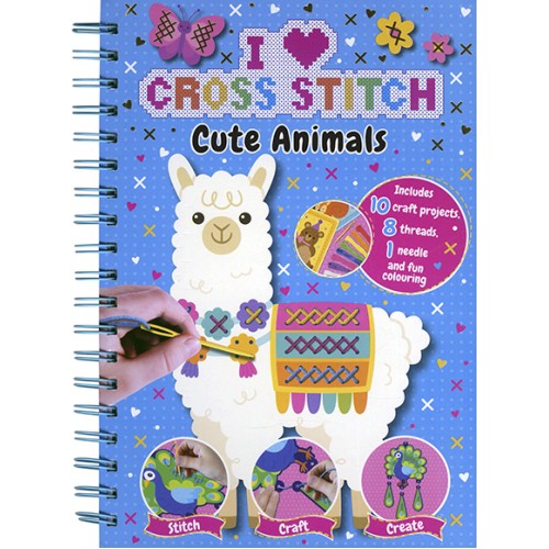 I Love Cross Stitch Cute Animals