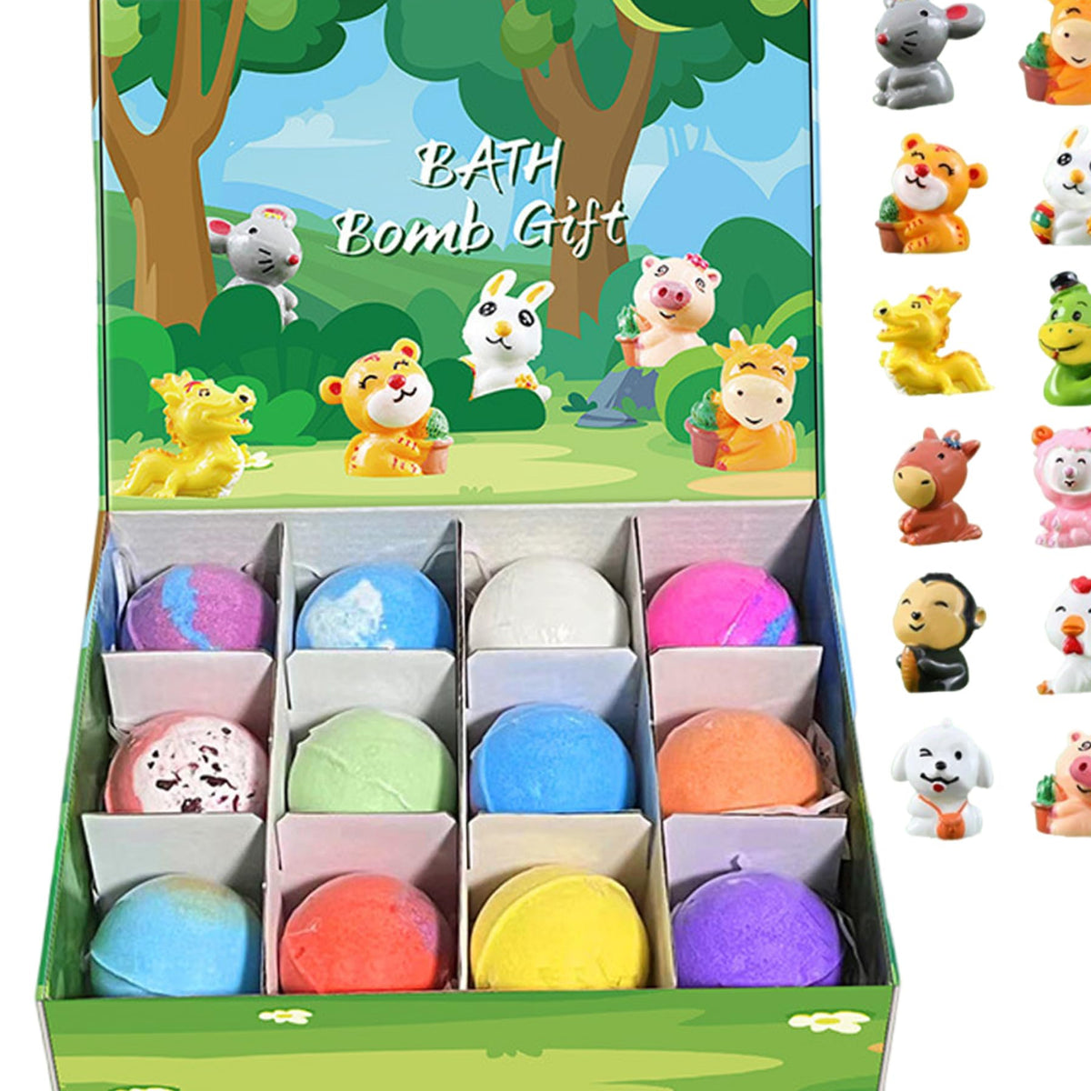 Bath Bomb Gift Set -Colorful Bath Bomb Gift for Relaxing Bath
