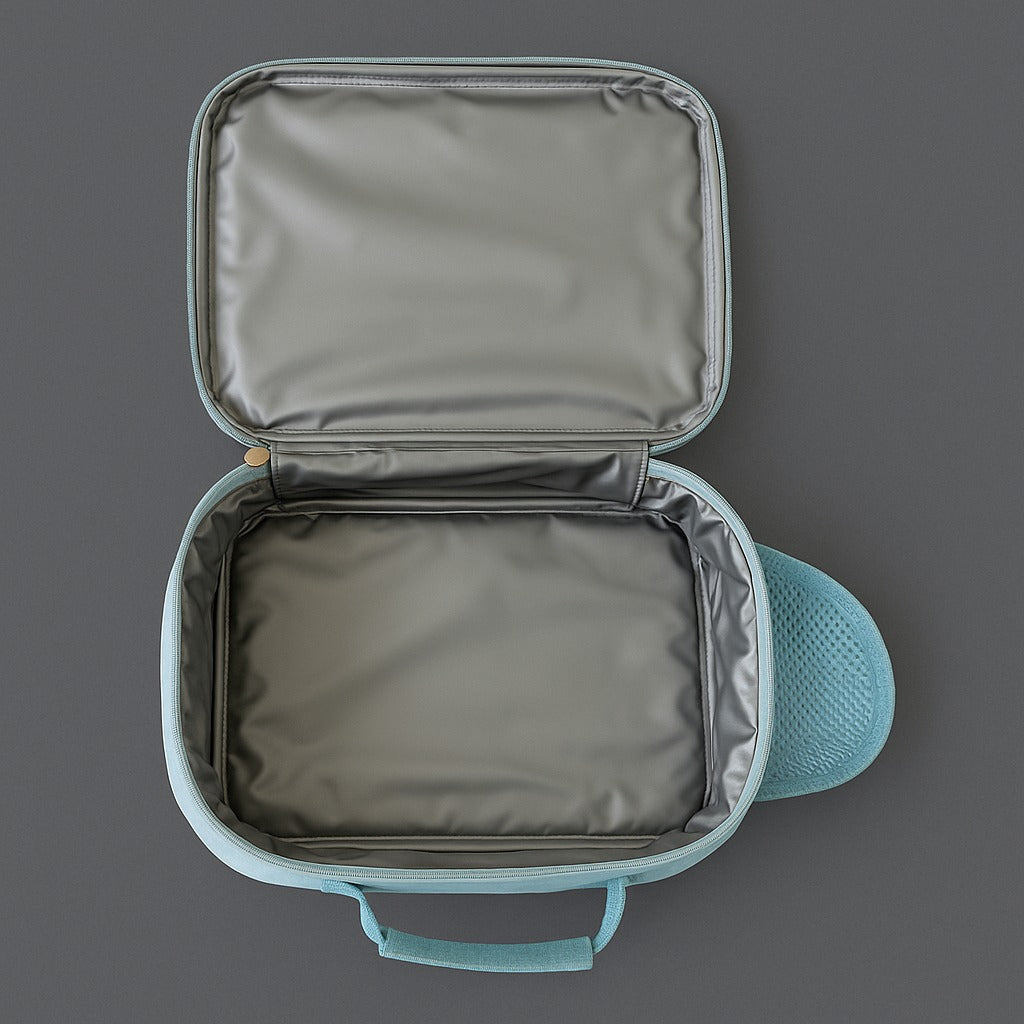 Sparkle 3D Butterfly Kids Lunch Bag – Lightweight & Reusable Shiny Sequin Holographic Finish