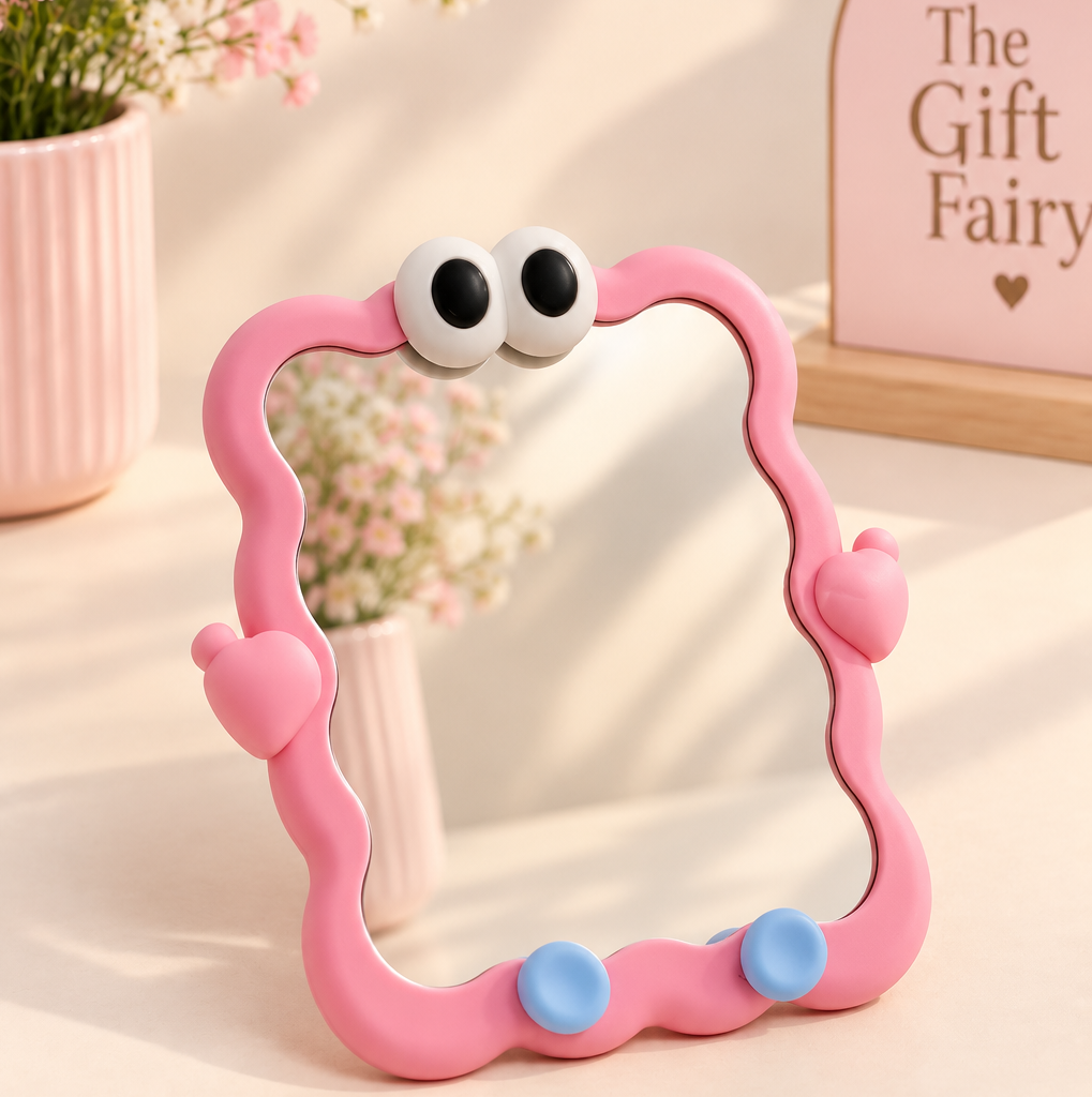 Tabletop Mirror | Portable Desktop Vanity Mirror for Makeup & Grooming
