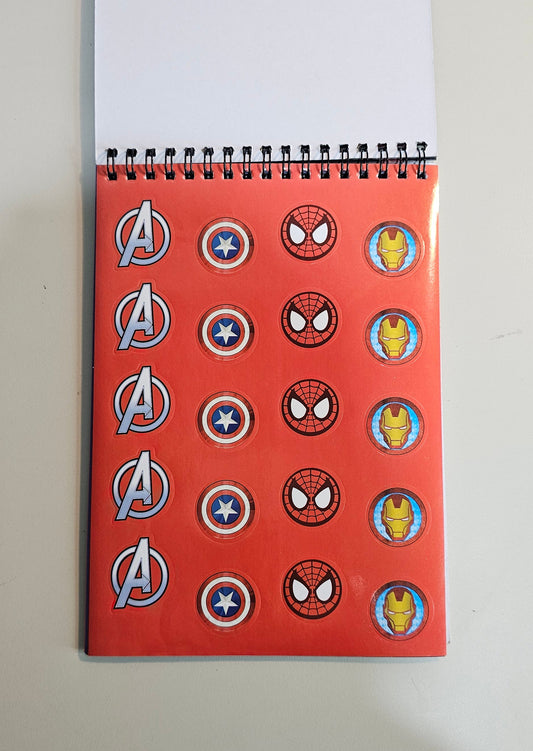 Marvel Comics Super Heroes | Sticker Book | 180+ Stickers
