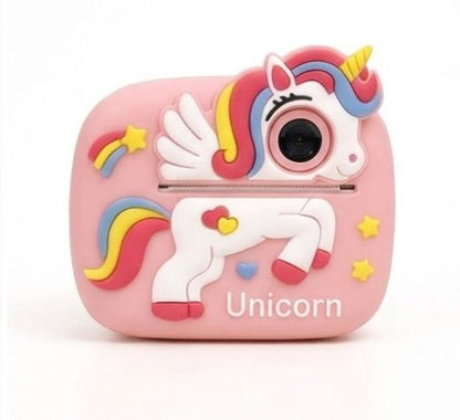 Kids Instant Print Camera – Unicorn & Dinosaur Design | The Gift Fairy