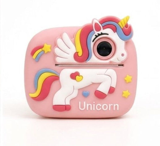 Kids Instant Print Camera – Unicorn & Dinosaur Design | The Gift Fairy