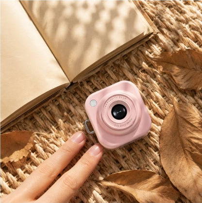 Q16 Mini CCD Digital Camera – Pink& black  Pocket Camera for Kids
