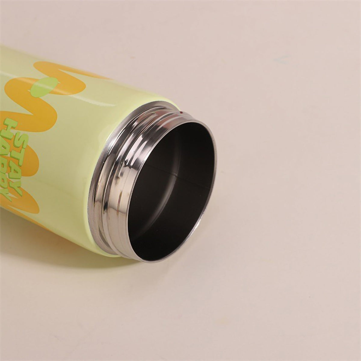 Pastel Wavy Design Water Bottle with Straw & Handle – Stay Happy Sipper Bottle