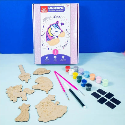 Tot Tales DIY Fridge Magnet Painting Kit – Kids’ Creative Craft Set