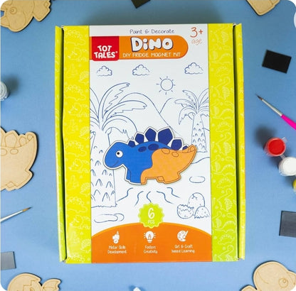 Tot Tales DIY Fridge Magnet Painting Kit – Kids’ Creative Craft Set