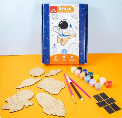 Tot Tales DIY Fridge Magnet Painting Kit – Kids’ Creative Craft Set