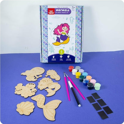 Tot Tales DIY Fridge Magnet Painting Kit – Kids’ Creative Craft Set