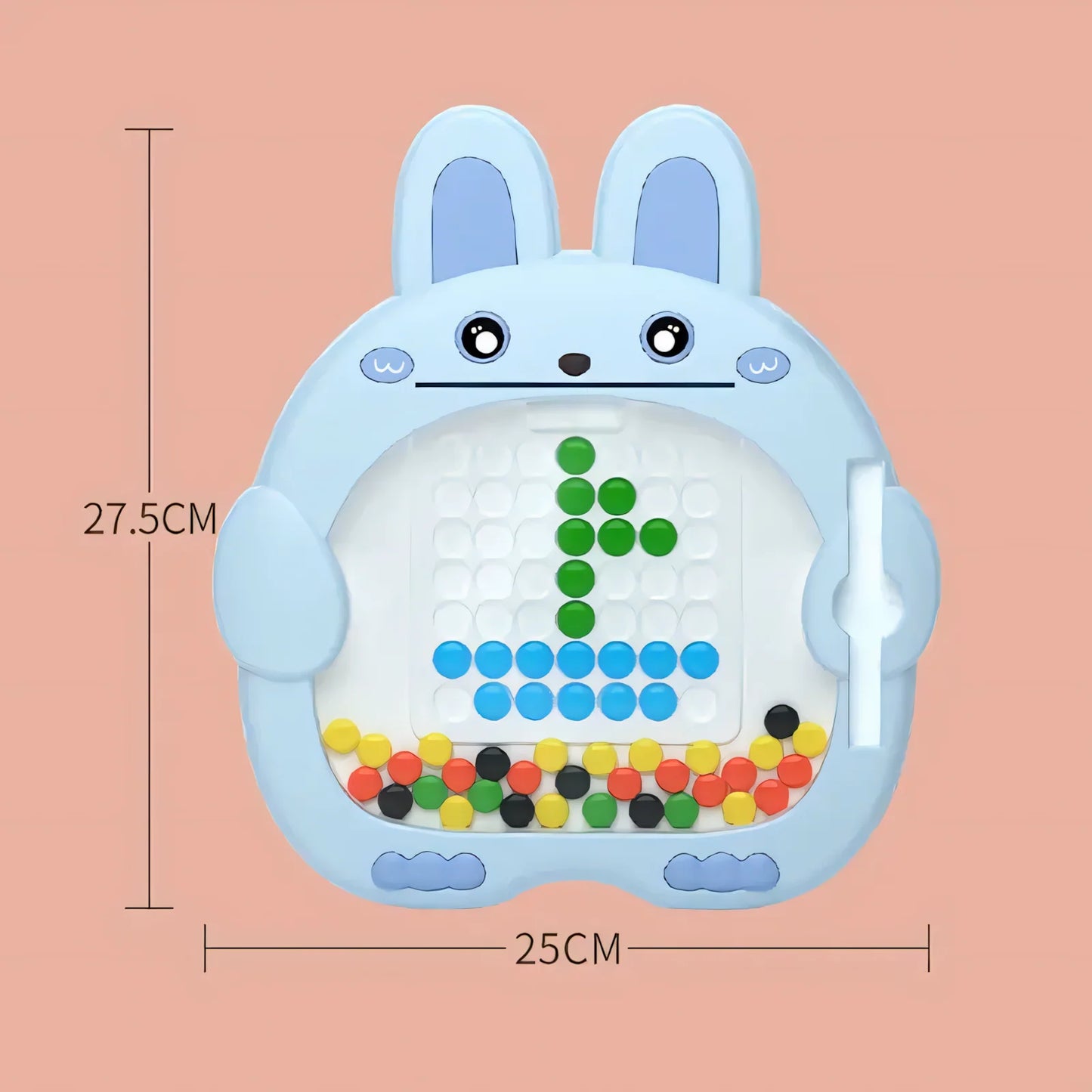 Cute Bunny Magnetic Drawing Board – Reusable Doodle Pad for Kids [Big Size]