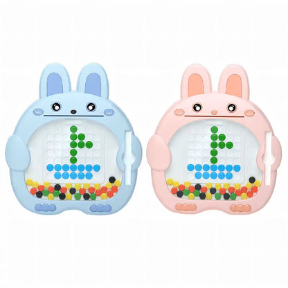 Cute Bunny Magnetic Drawing Board – Reusable Doodle Pad for Kids [Big Size]