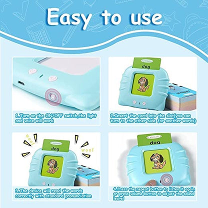 Card Early Education Device – Learning Flash Card Machine for Kids