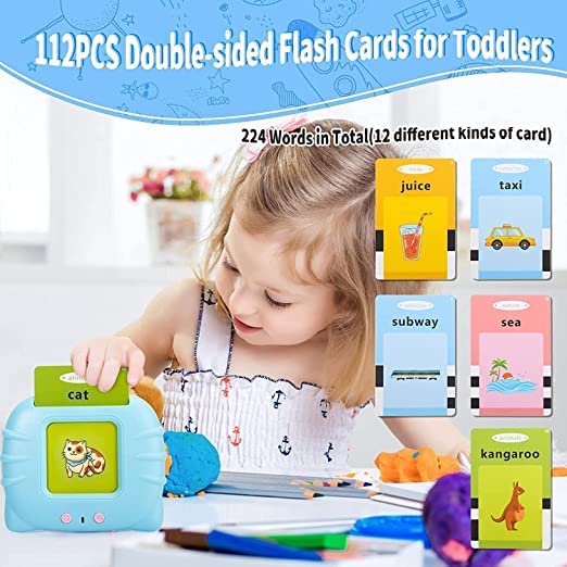Card Early Education Device – Learning Flash Card Machine for Kids