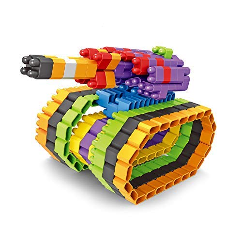 Bullet Blocks 400 Pieces Mega Set – Interlocking Building Blocks for Kids