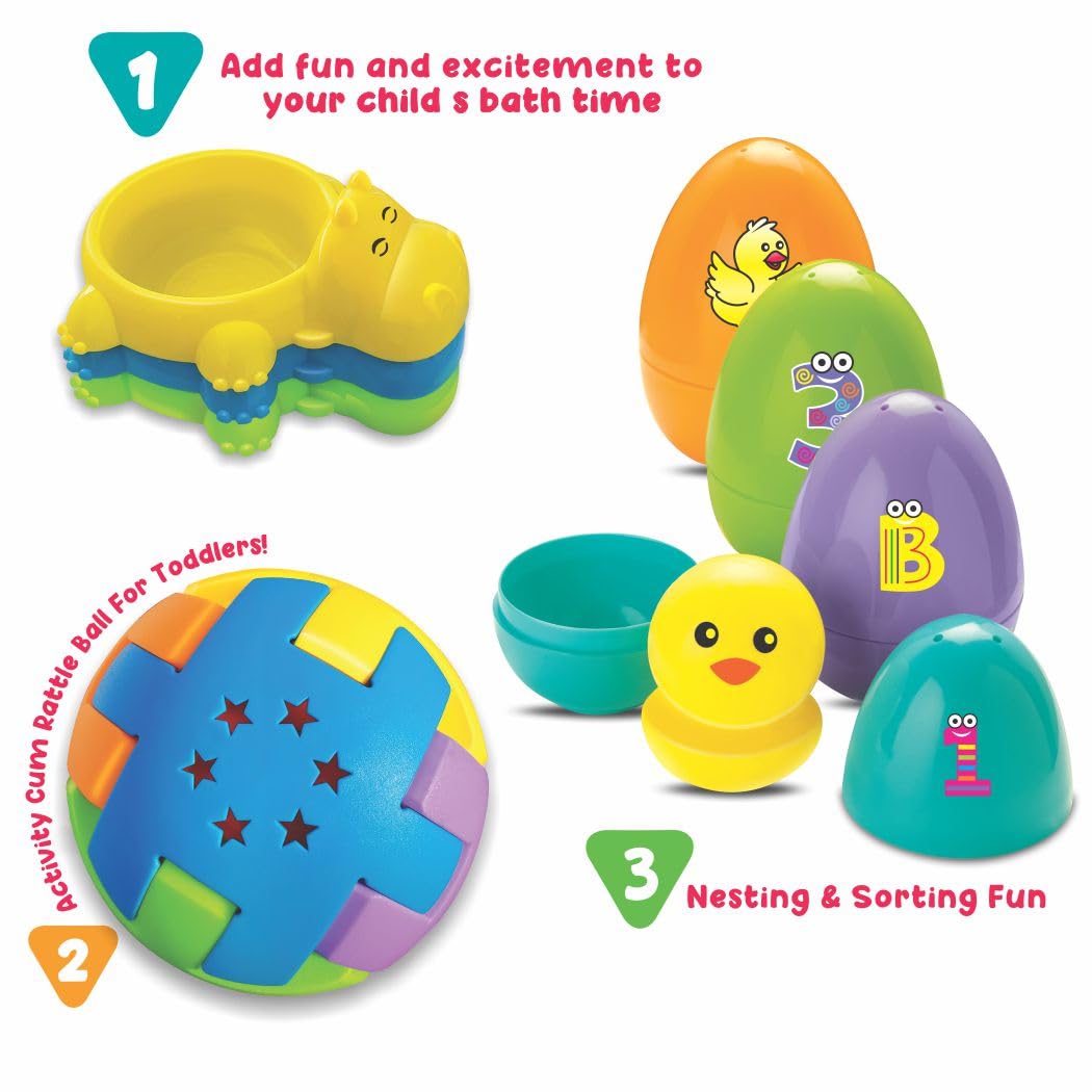 Toddler’s Triple Fun 3-in-1 Activity Gift Set (12–36 Months)