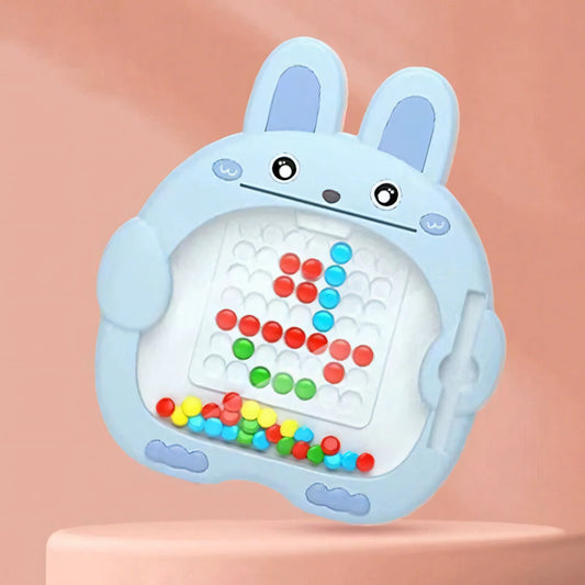 Cute Bunny Magnetic Drawing Board – Reusable Doodle Pad for Kids [Big Size]