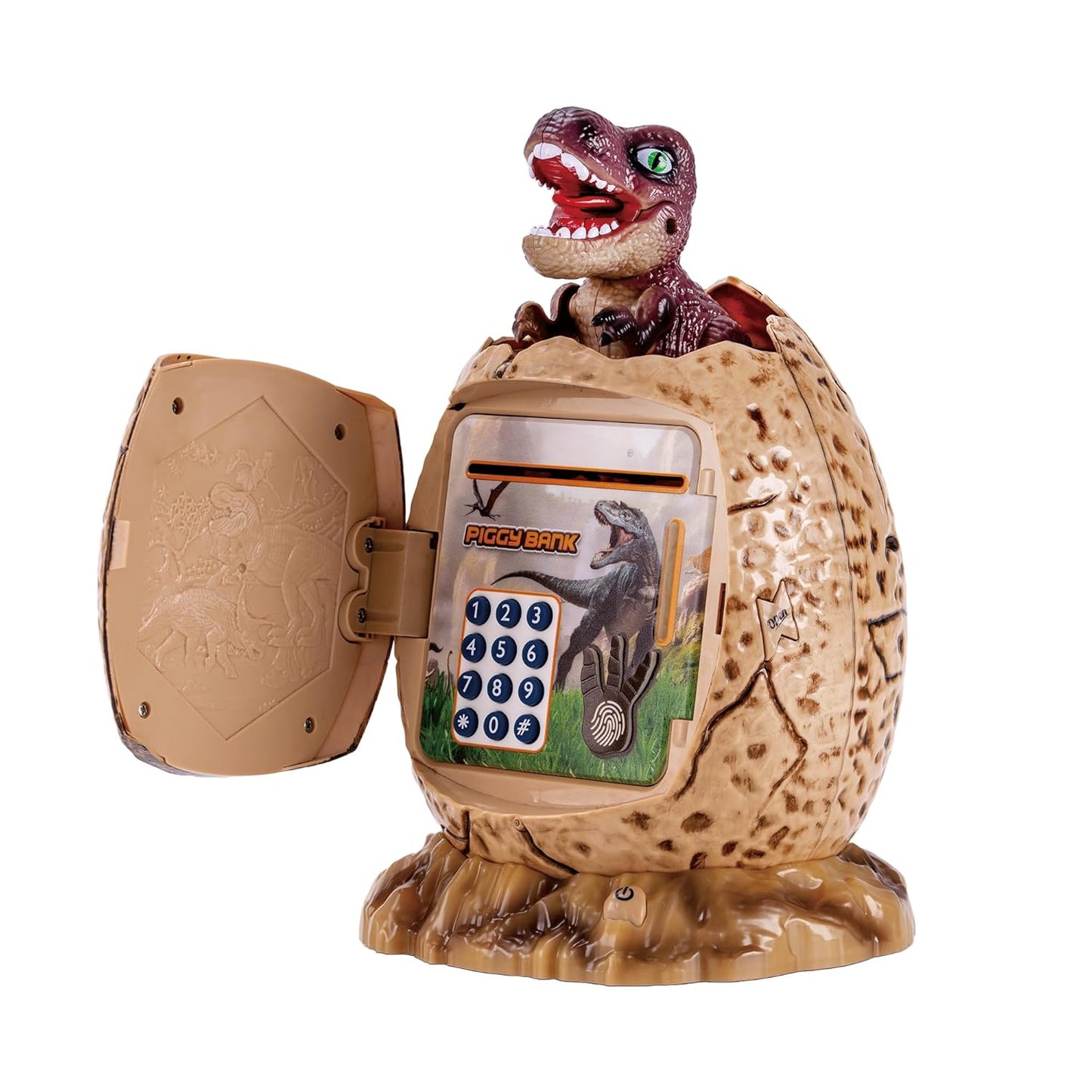 Dinosaur Egg Piggy Bank with Password Lock & Sound – Electronic Money Saving Bank