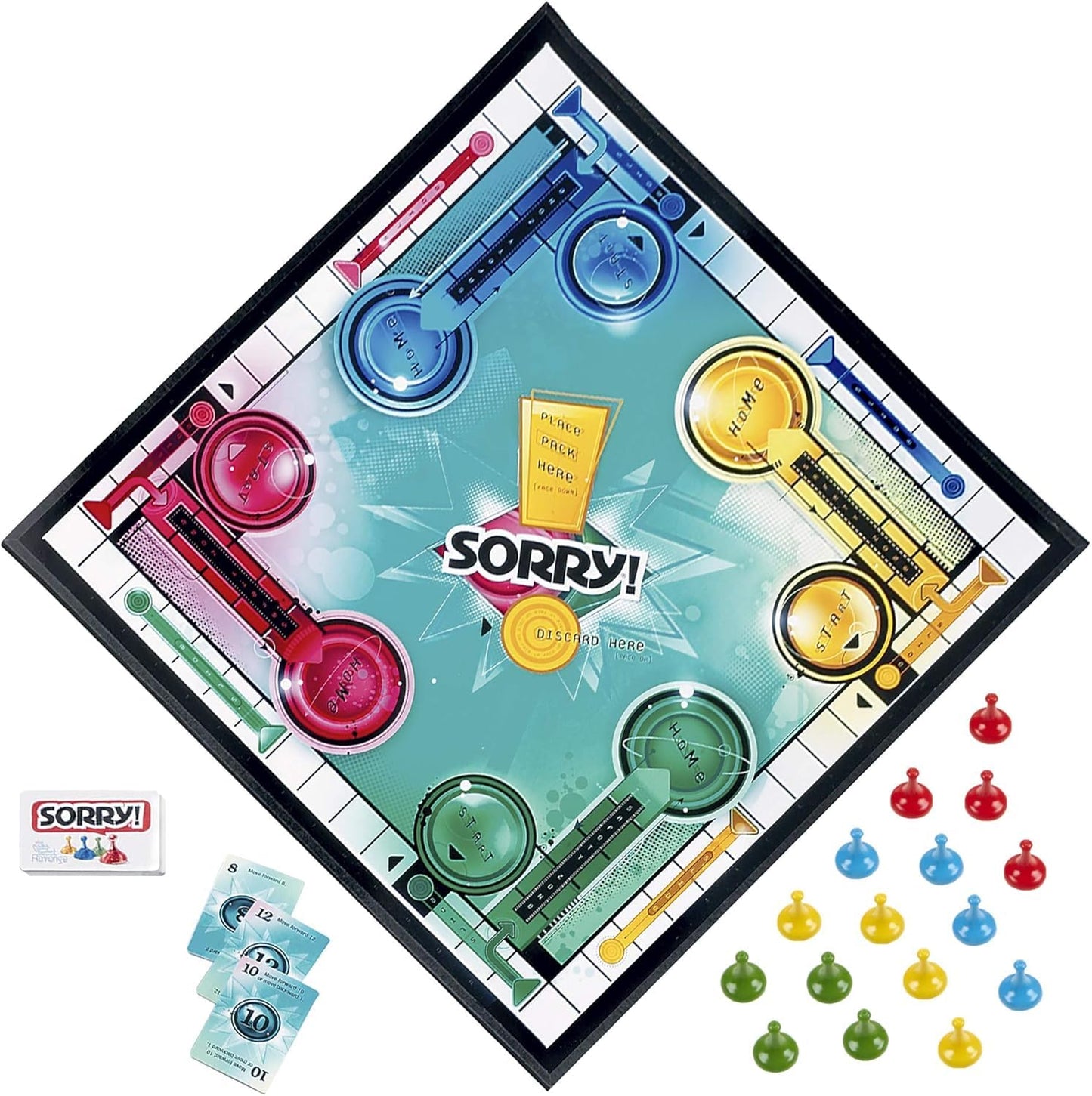 Sorry! Classic Board Game – Family Strategy Game for Kids & Adults (6+ Years)