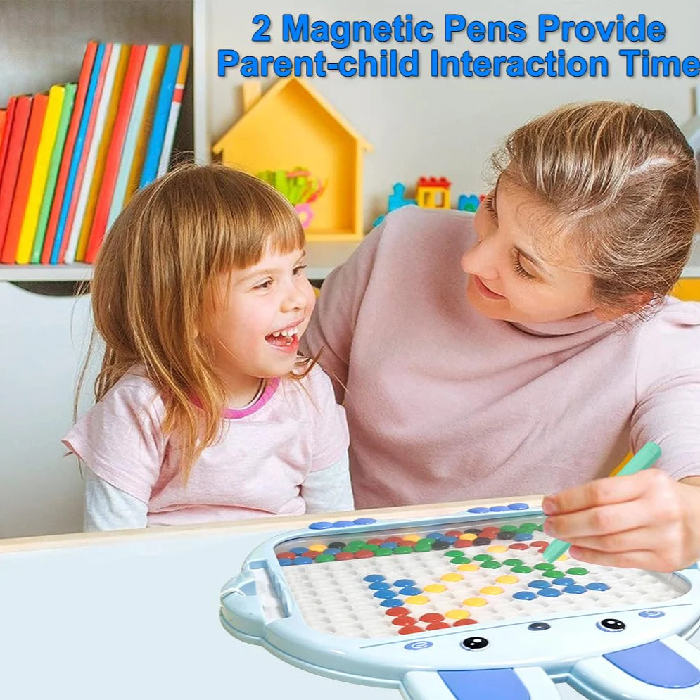 Cute Bunny Magnetic Drawing Board – Reusable Doodle Pad for Kids [Big Size]