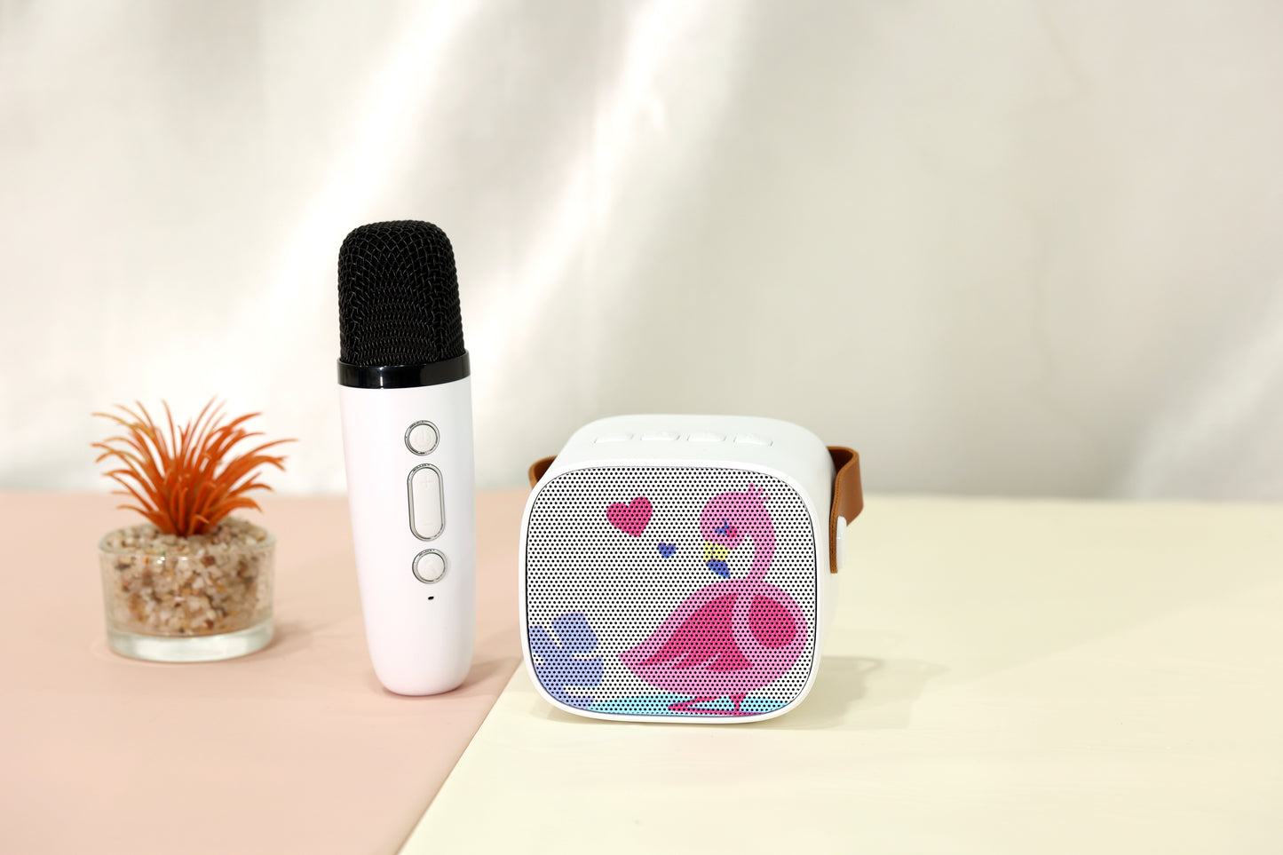 Premium Kids Portable Bluetooth Karaoke Speaker with Wireless Microphone