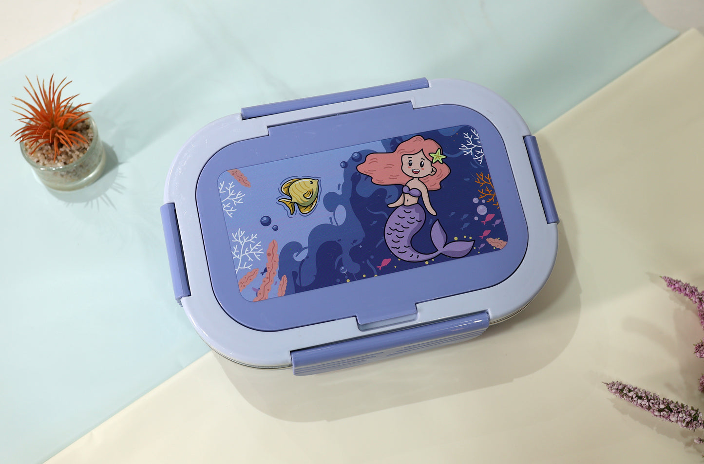 Bento YouFood Kids Stainless Steel Lunch Box (750ml) 3 grid