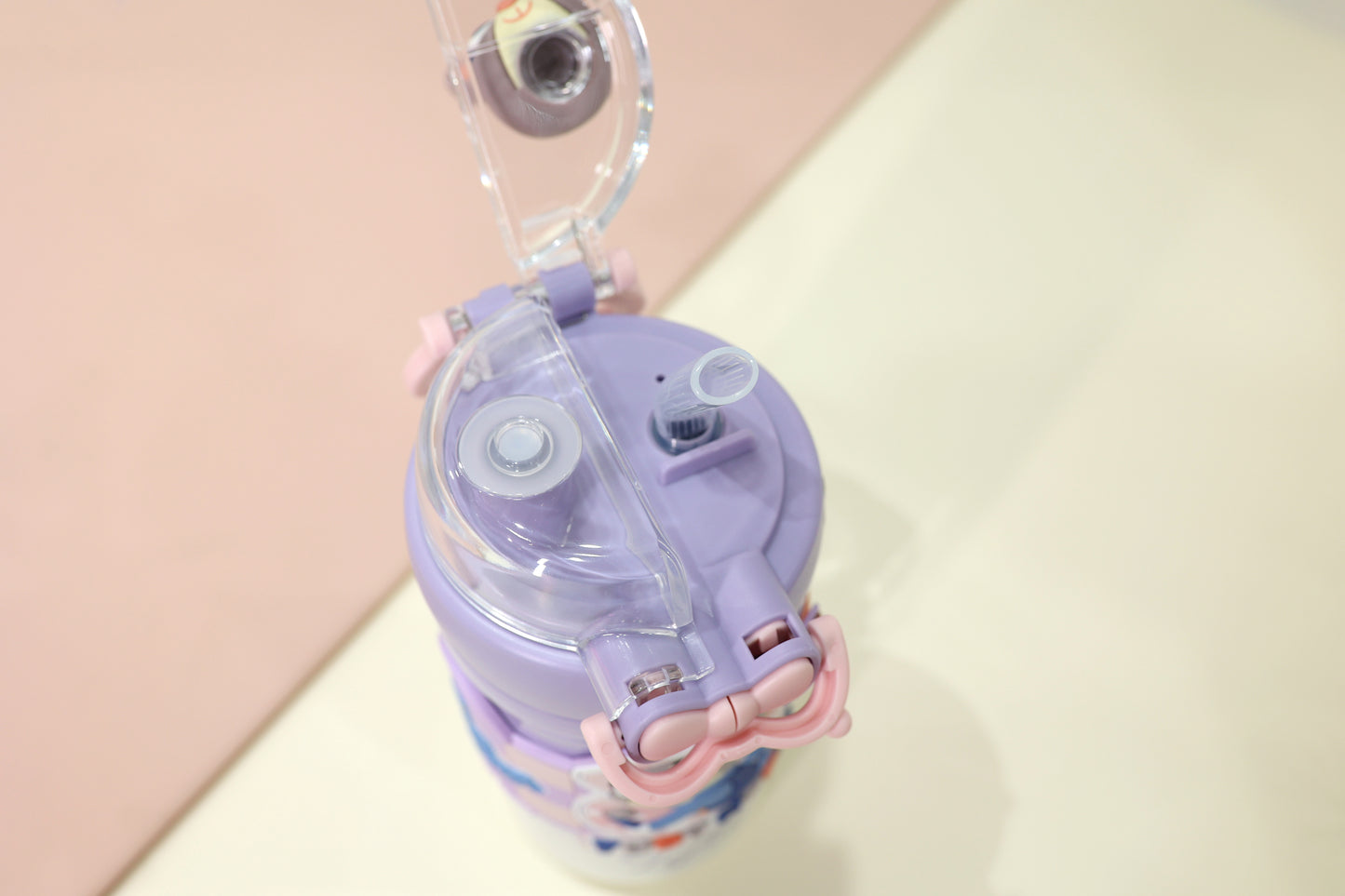 Zootopia Premium Dual Cap Cartoon Character Kids Water Bottle