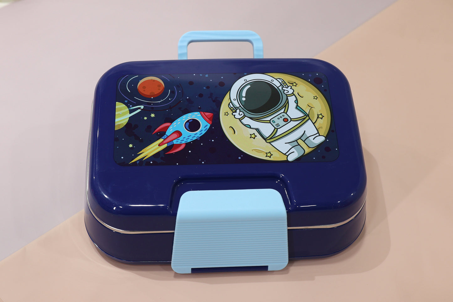 Bento Kids Fantasy Print Lunch Box with Handle [850ml](Unicorn, Mermaid & Space Themes)