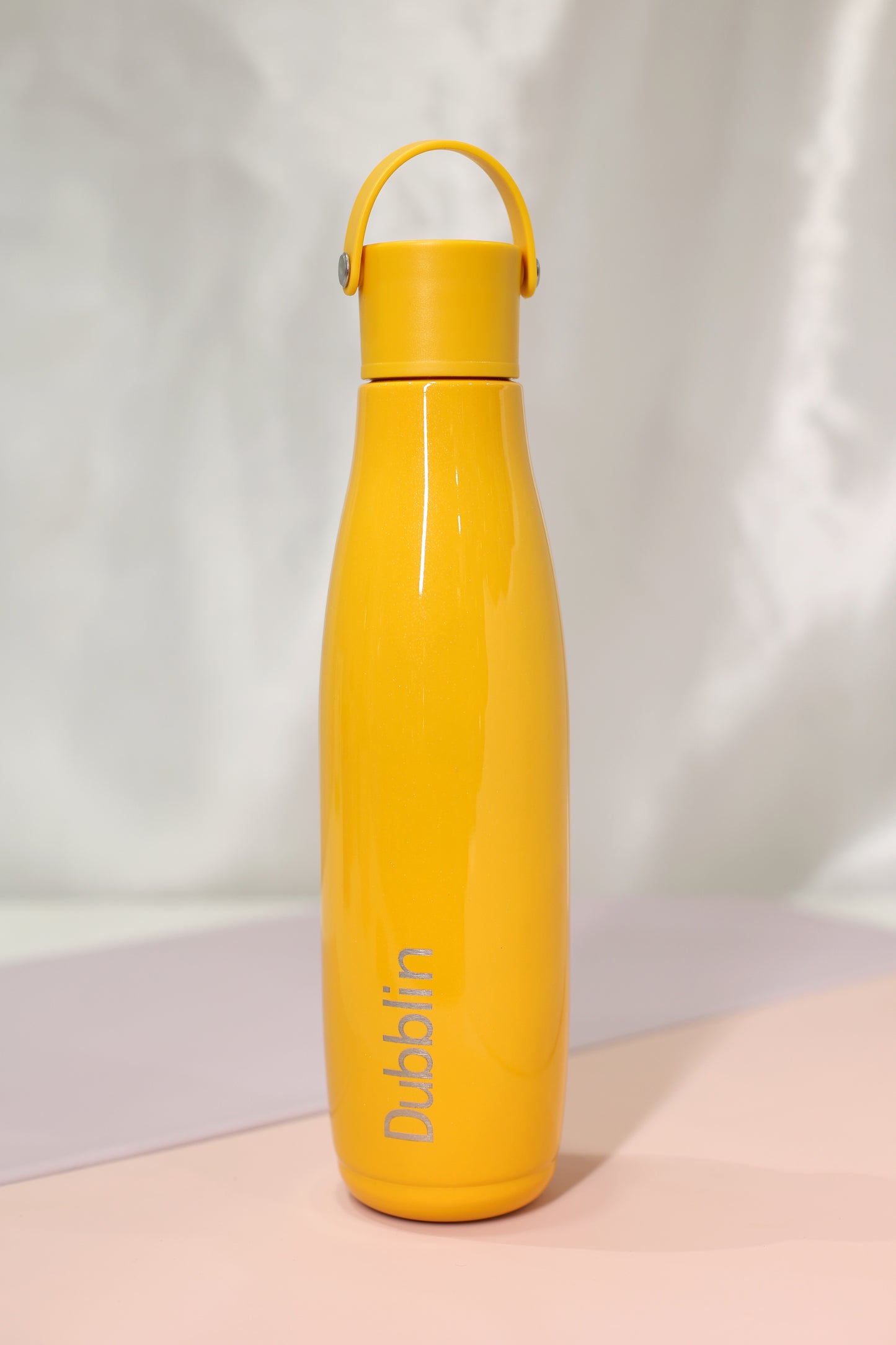 Dubblin KIWI Stainless Steel Glossy INSULATED Water Bottle with Carry Handle [750ML]