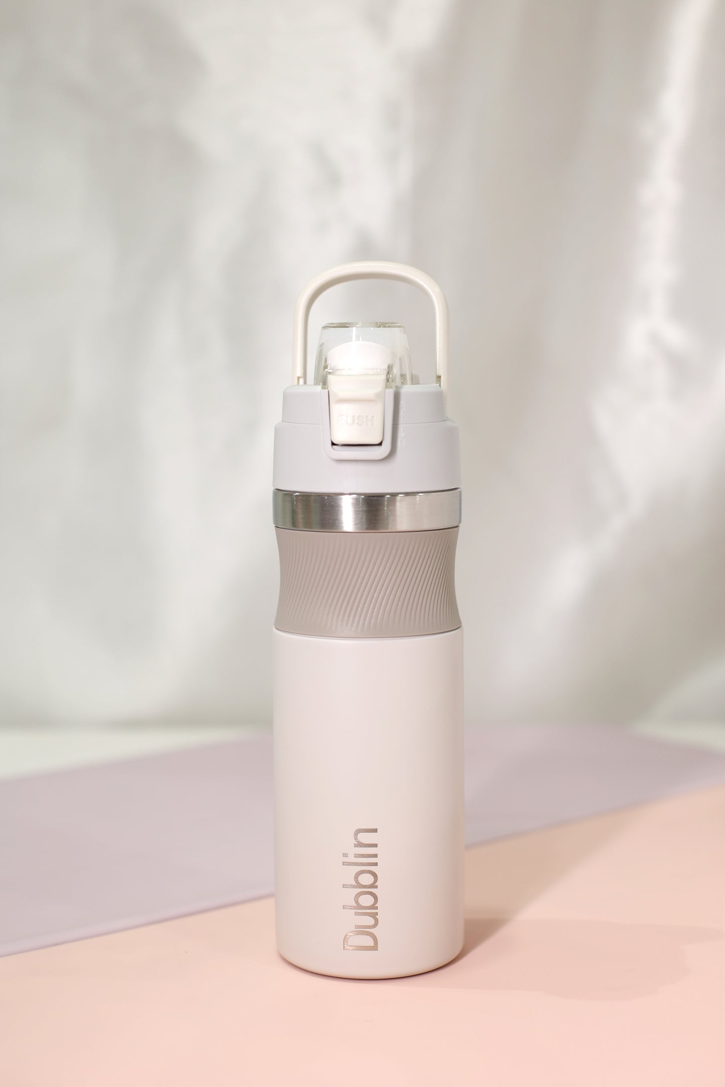 Dubblin BELL Double Wall Insulated Stainless Steel Bottle [900ml,600ml]| Rose Blush