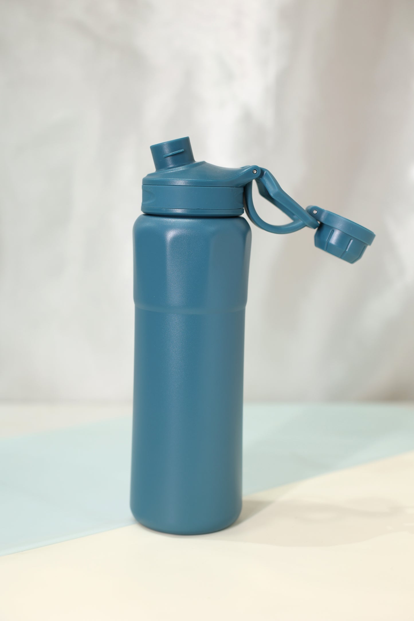 Stainless Steel INSULATED Water Bottle with Flip Cap & Carry Loop | Leak-Proof