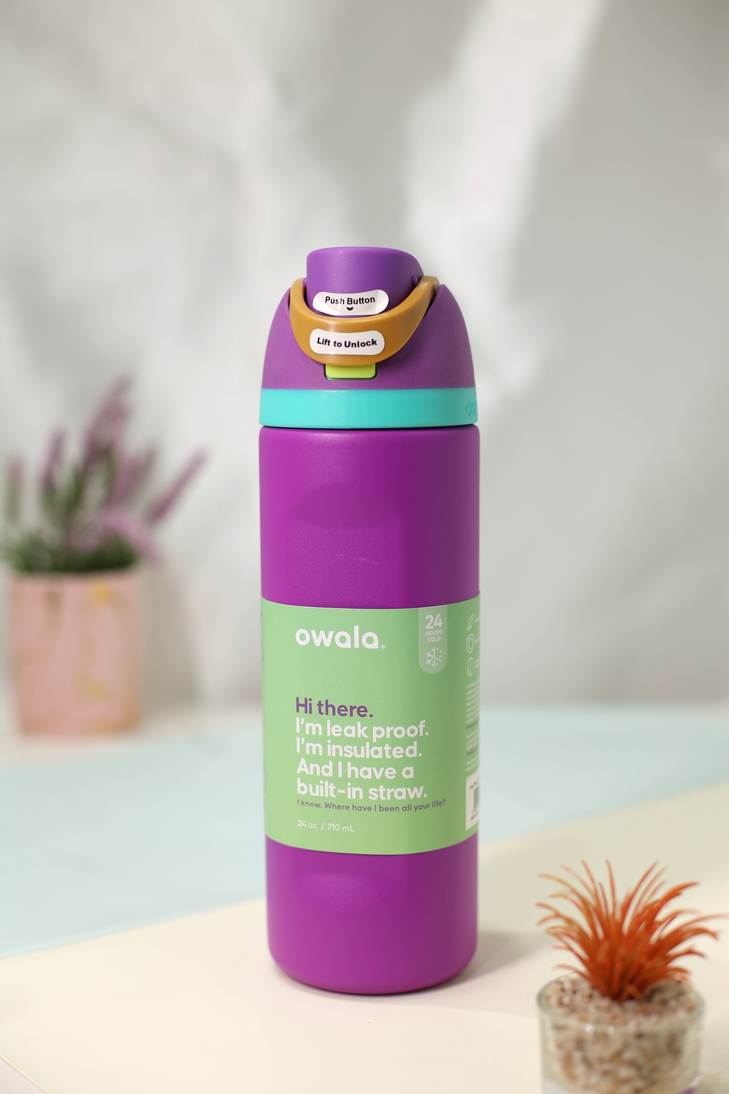 OWALA 32oz Vacuum Insulated Bottle | Sip & Swig [710ml]