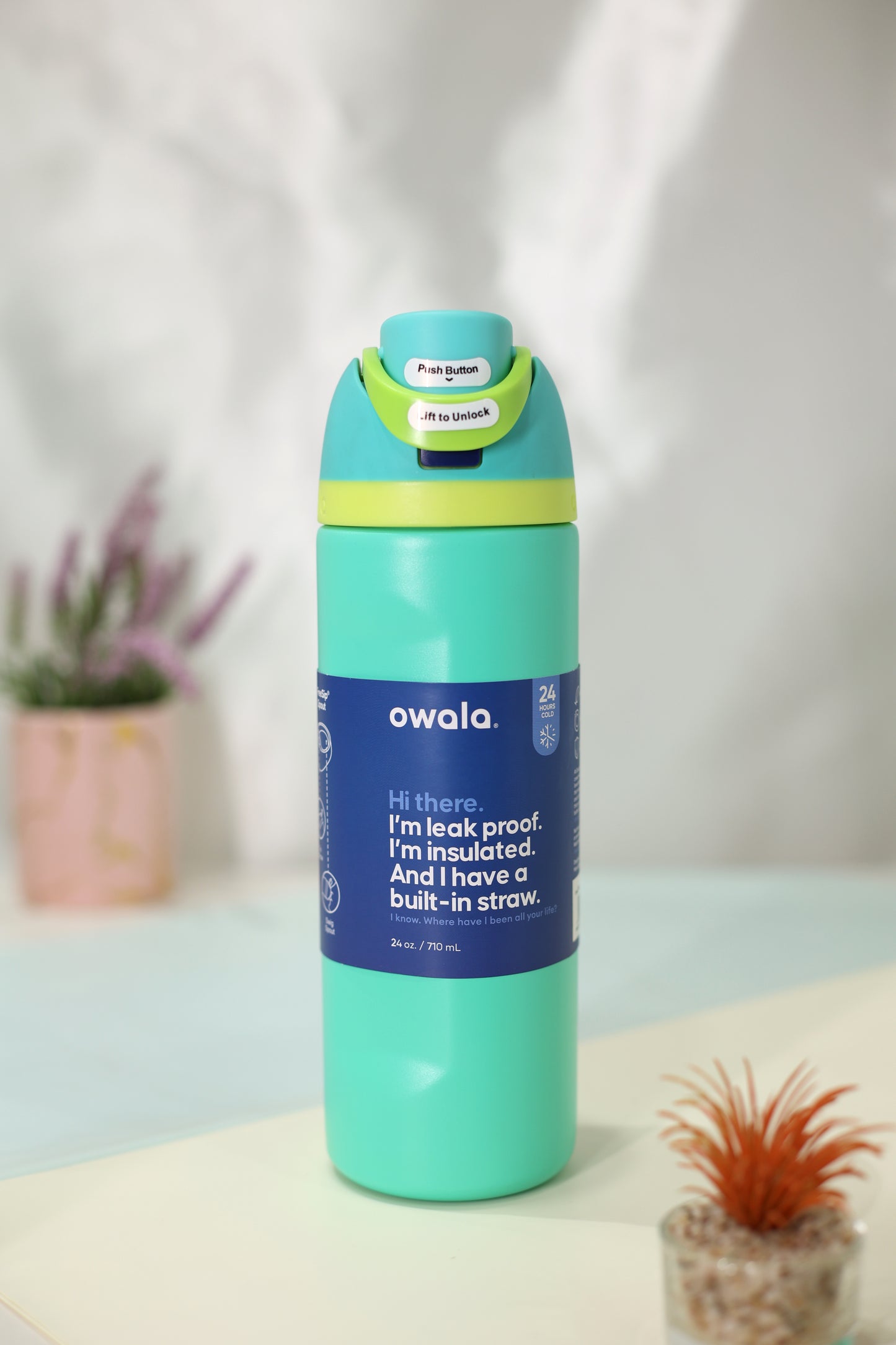 OWALA 32oz Vacuum Insulated Bottle | Sip & Swig [710ml]