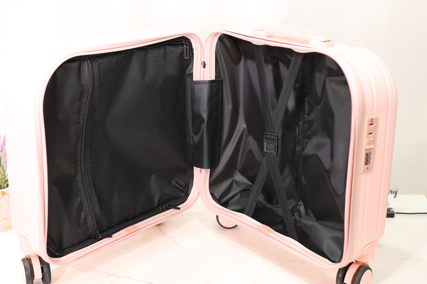 Kids Cabin Trolley Suitcase 18" – Pastel Edition