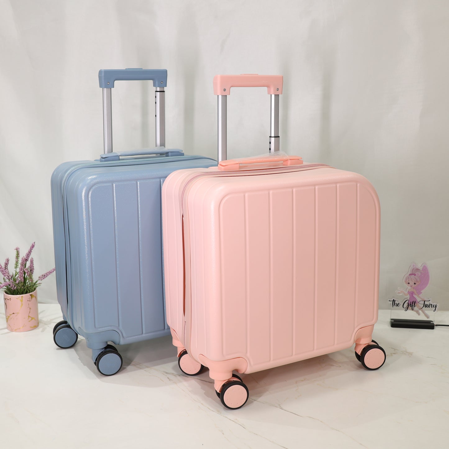 Kids Cabin Trolley Suitcase 18" – Pastel Edition