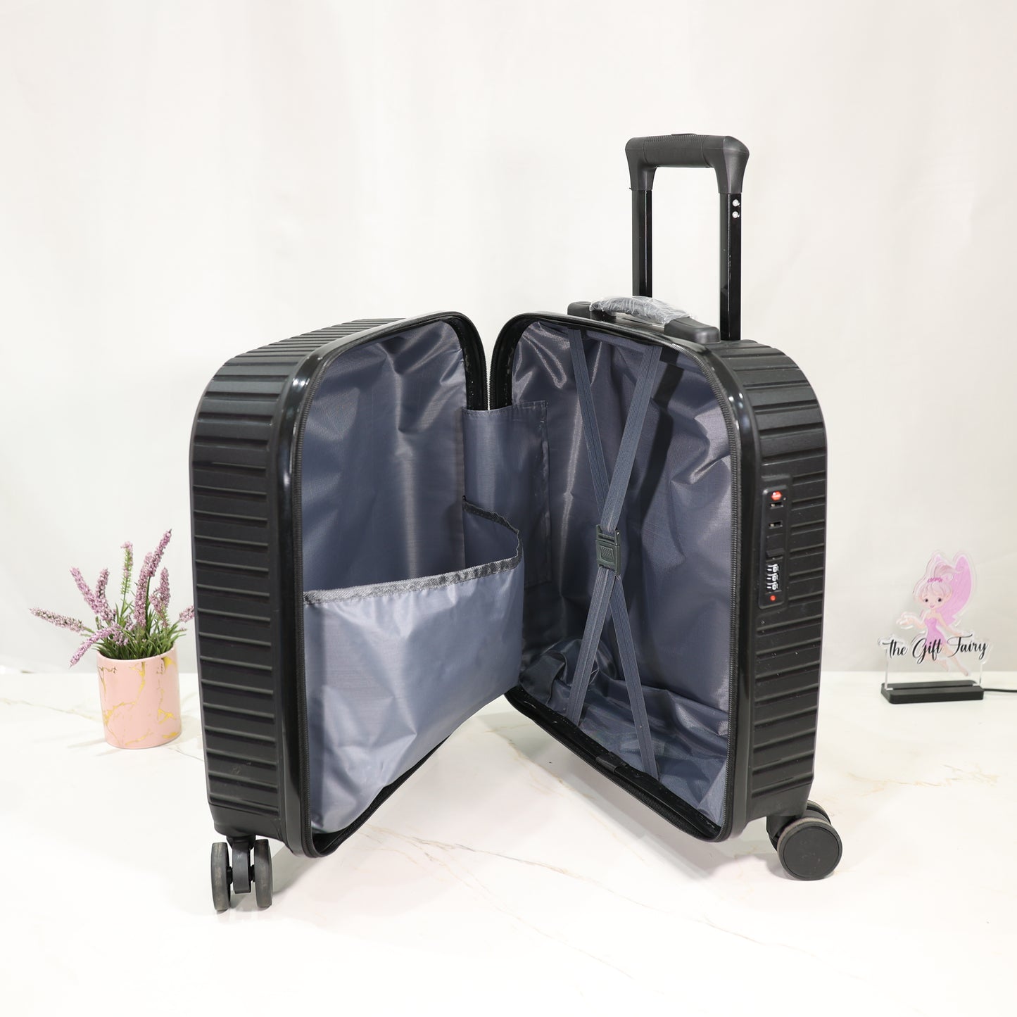 3D Kids Hardcase Trolley Luggage with Cartoon Print | Lightweight Travel Suitcase [17 INCH]