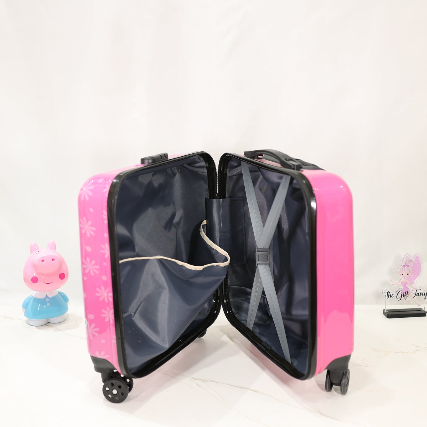Peppa Pig Kids Premium Trolley Bag – Pink [18 inch]