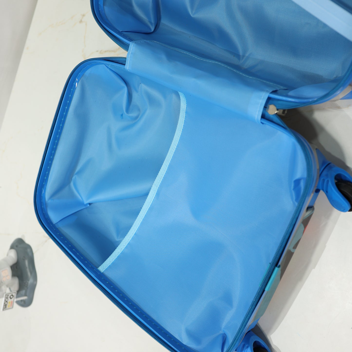 Marvel Spiderman Kids Hard Shell Trolley Suitcase – Blue [16 inches]