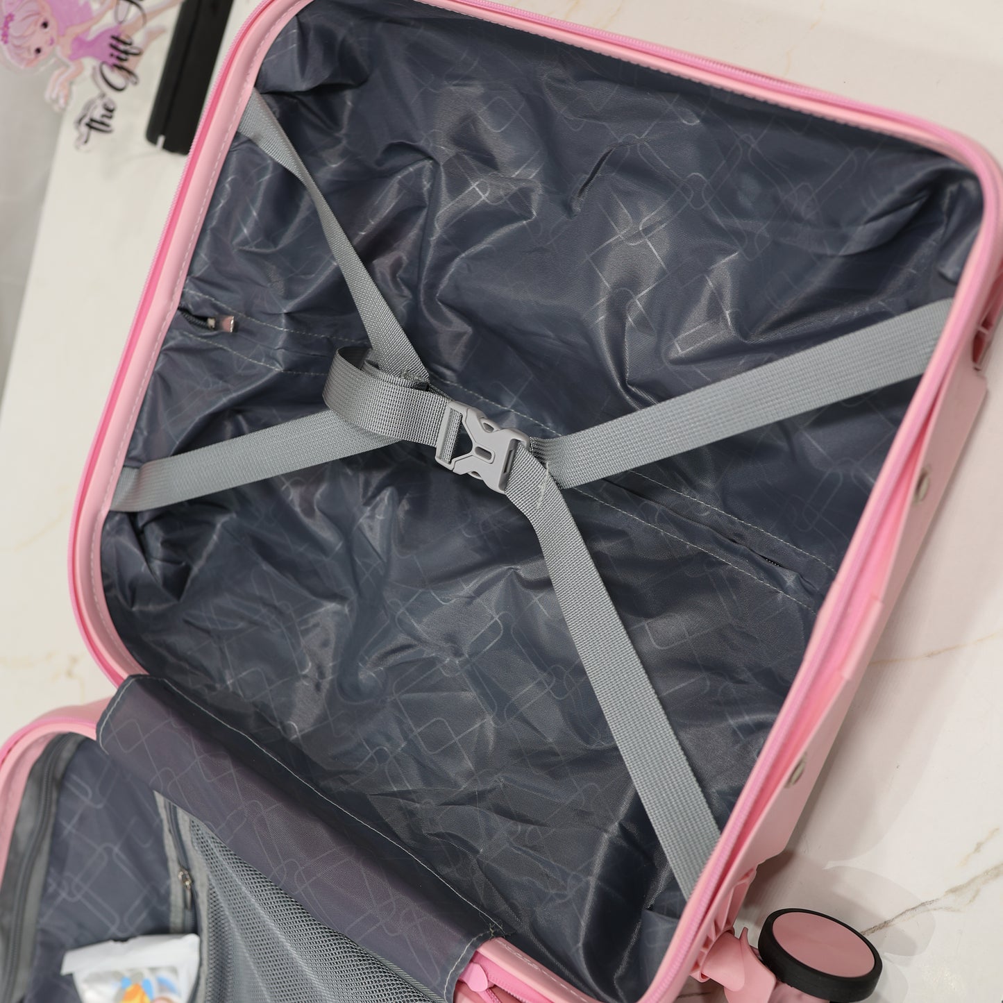 Koool – Kids Premium Ride-On Travel Suitcase | Blush Pink