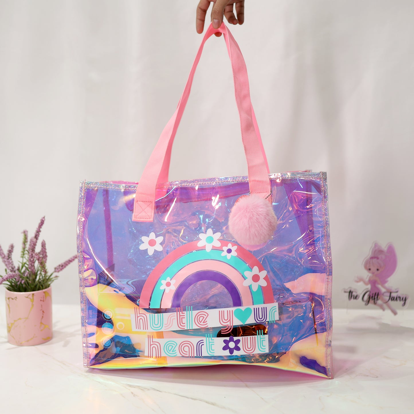Vest Holographic Tote Bag